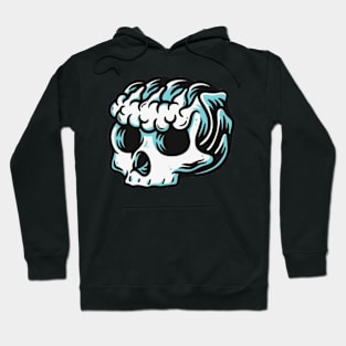 Wavy Skull Hoodie